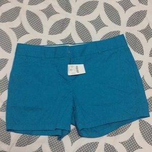 Jcrew blue chino shorts